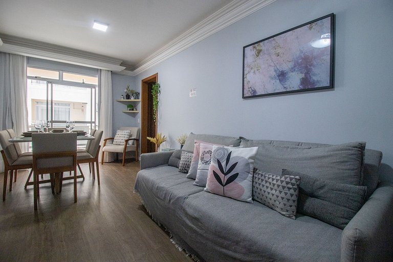 SCR64 - 2 Dorm Climatizados, Confortável, TV Smart