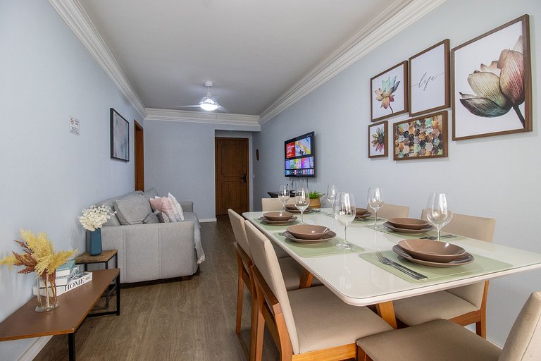 SCR64 - 2 Dorm Climatizados, Confortável, TV Smart
