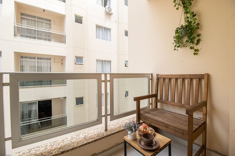SCR64 - 2 Dorm Climatizados, Confortável, TV Smart