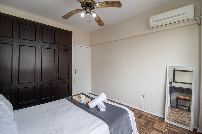 MRL73 - Quadra Mar, Climatizado, Calçadão, Sacada