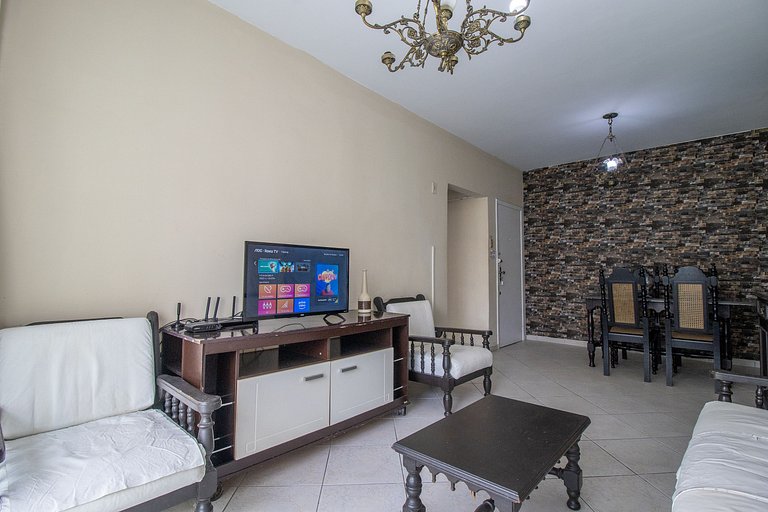 MRL73 - Quadra Mar, Climatizado, Calçadão, Sacada
