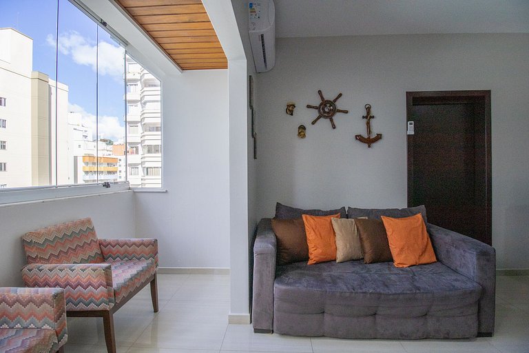CDL52 - 2 Dorm, Climatizado, Esq. Av. Brasil