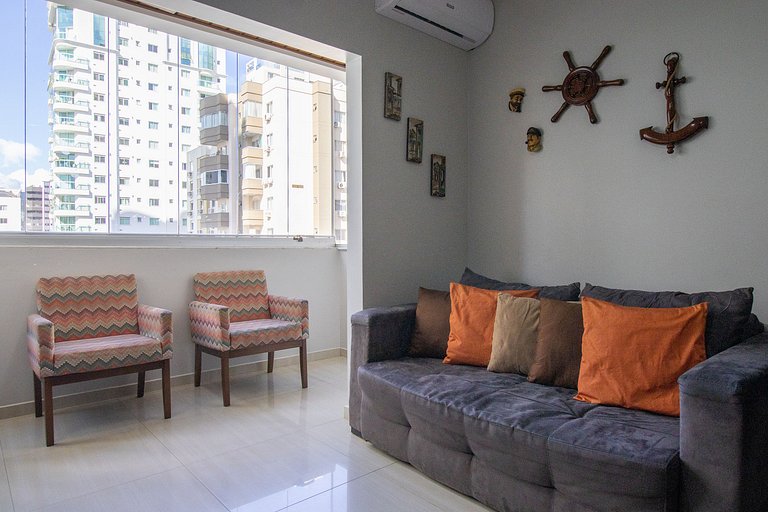 CDL52 - 2 Dorm, Climatizado, Esq. Av. Brasil