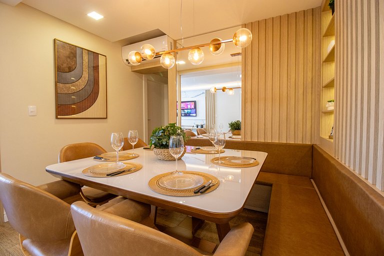 GMN51 - Av. Brasil, Climatizado, 2 suítes + 1 Dorm
