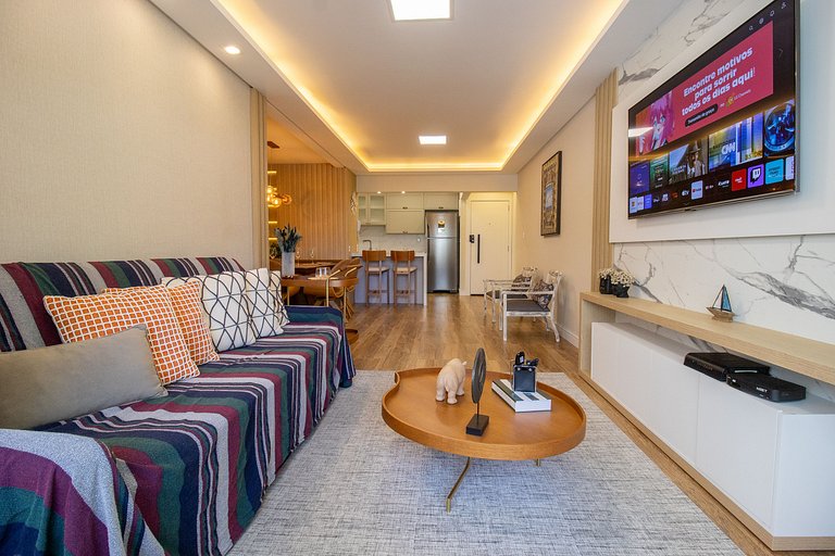 GMN51 - Av. Brasil, Climatizado, 2 suítes + 1 Dorm