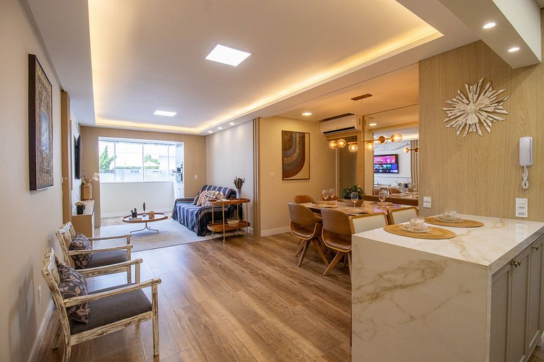 GMN51 - Av. Brasil, Climatizado, 2 suítes + 1 Dorm