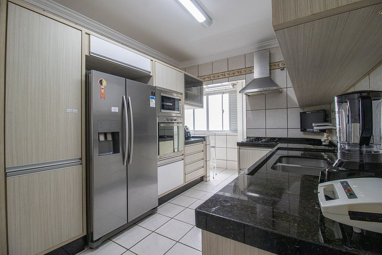 AQR63 - Quadra Mar, Climatizado, 4 Dorm, Garagem