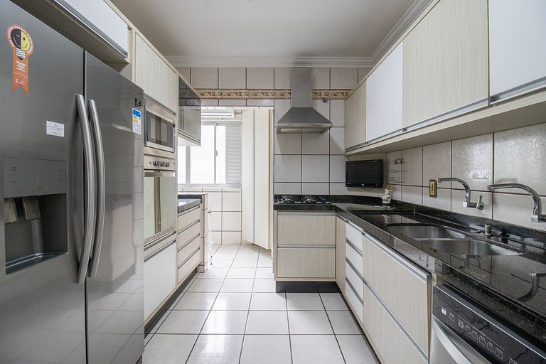 AQR63 - Quadra Mar, Climatizado, 4 Dorm, Garagem