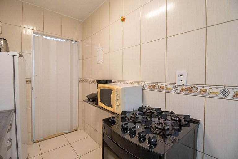 ACC43B - 1 Dorm Climatizado, Quadra Mar, Garagem