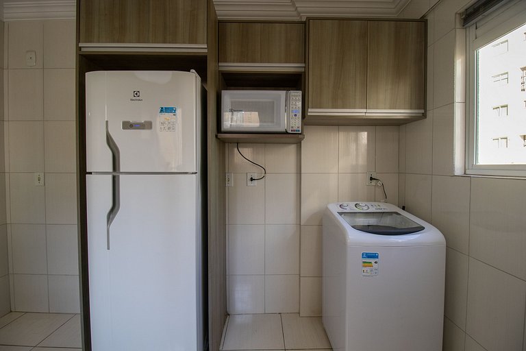 WAL51 - Churrasq, Quadra Mar, 3 Dorm, Climatizado