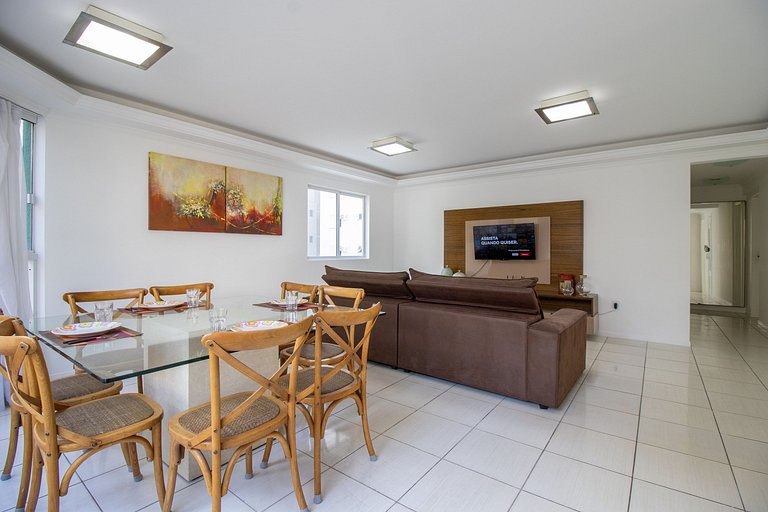 WAL51 - Churrasq, Quadra Mar, 3 Dorm, Climatizado