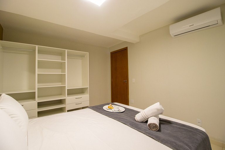 NES11 - Térreo, Garagem, 1Suíte+2Dorm, Climatizado