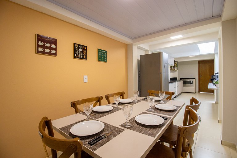 NES11 - Térreo, Garagem, 1Suíte+2Dorm, Climatizado