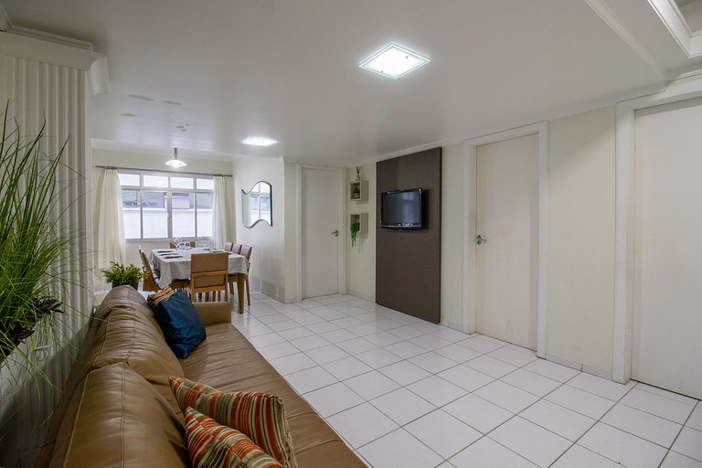 APU24 - Esq com Av Atlântica, 4 Dorm, Climatizado