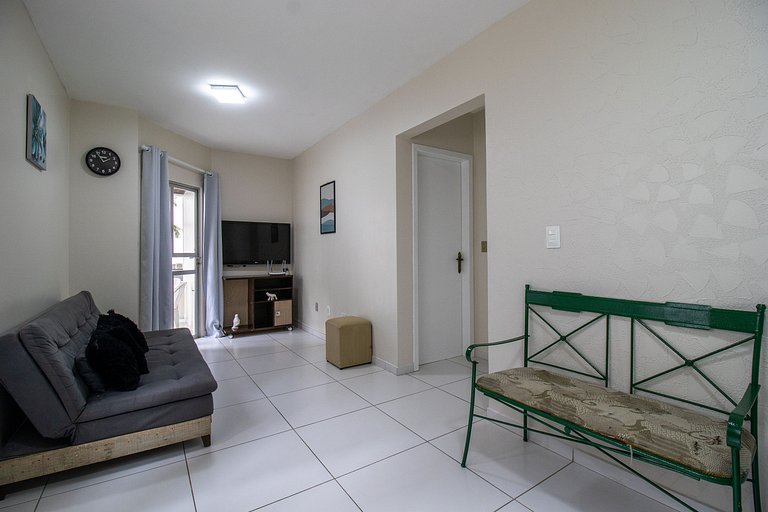 MZT21 - Quadra Mar, Sacada, 2 Dorm Climatizados