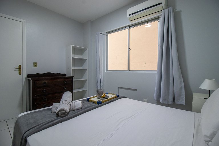 MZT21 - Quadra Mar, Sacada, 2 Dorm Climatizados