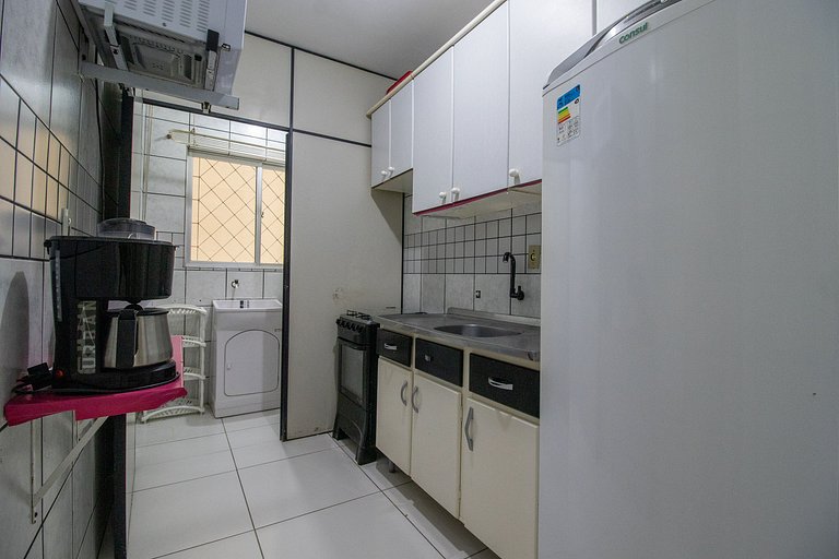 MZT21 - Quadra Mar, Sacada, 2 Dorm Climatizados