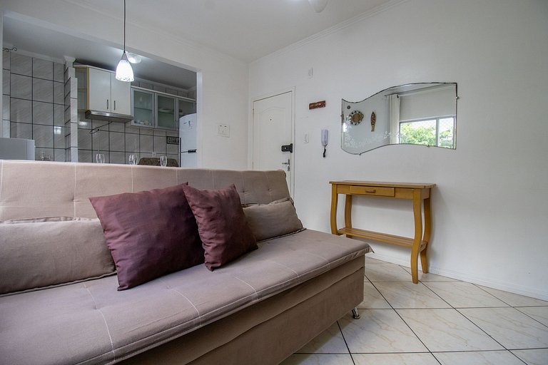 VPR23 - Quadra mar, 1 Dorm, 180m da praia, Wi-Fi