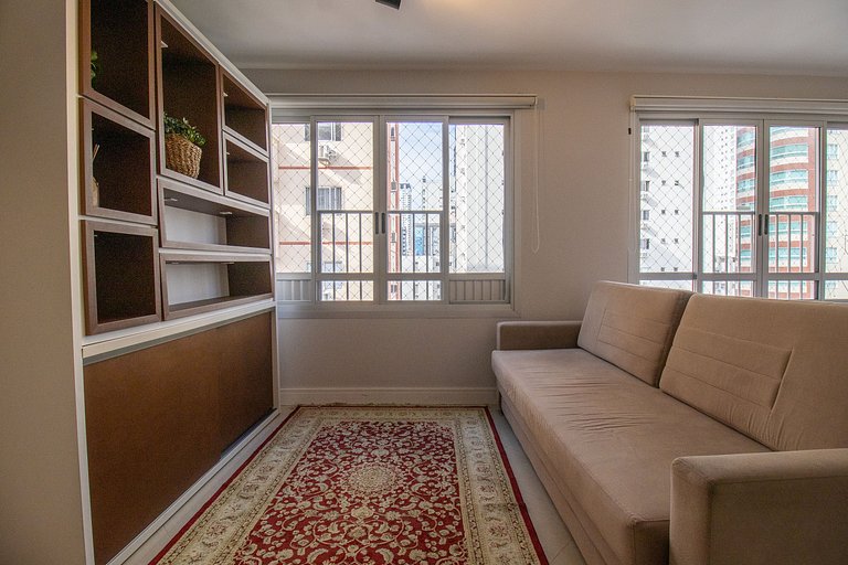 POS84 - Flat, Climatizado, Centro, Wi-Fi