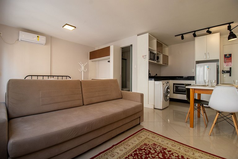 POS84 - Flat, Climatizado, Centro, Wi-Fi