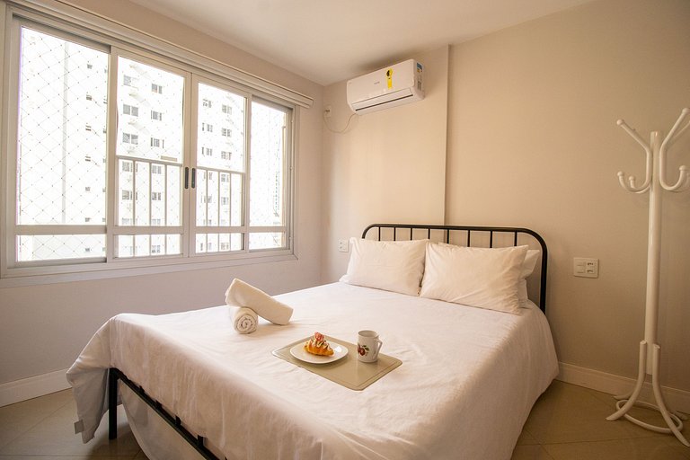 POS84 - Flat, Climatizado, Centro, Wi-Fi