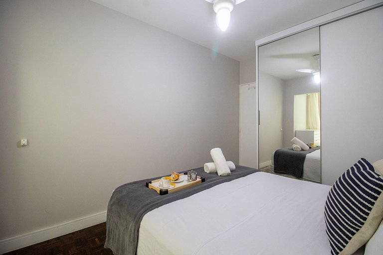 LFY24 - Praia Central, 1DR, TV Smart, Av Atlântica