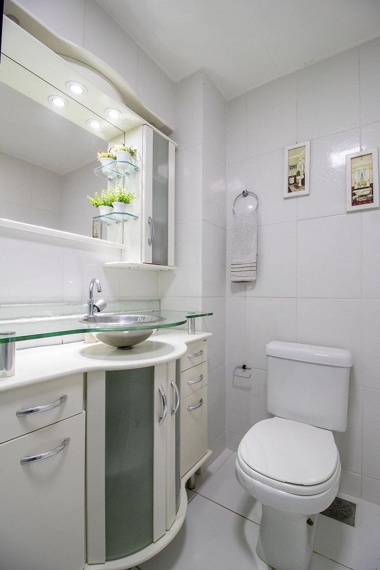 LFY24 - Praia Central, 1DR, TV Smart, Av Atlântica