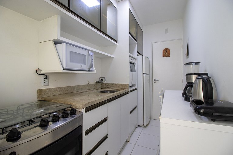 LFY24 - Praia Central, 1DR, TV Smart, Av Atlântica