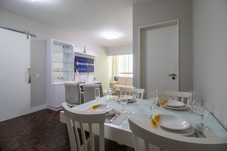 LFY24 - Praia Central, 1DR, TV Smart, Av Atlântica