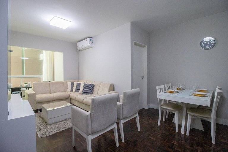 LFY24 - Praia Central, 1DR, TV Smart, Av Atlântica