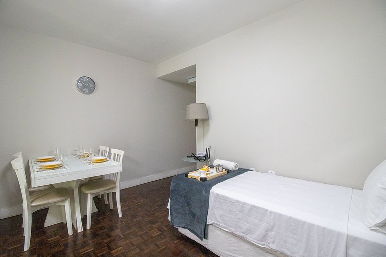 LFY24 - Praia Central, 1DR, TV Smart, Av Atlântica