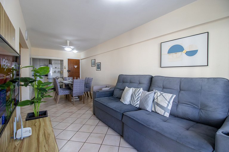 BK91 - Próx Calçadão, Sacada, 3 Dorm, Garagem