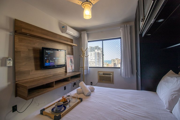 BK91 - Próx Calçadão, Sacada, 3 Dorm, Garagem