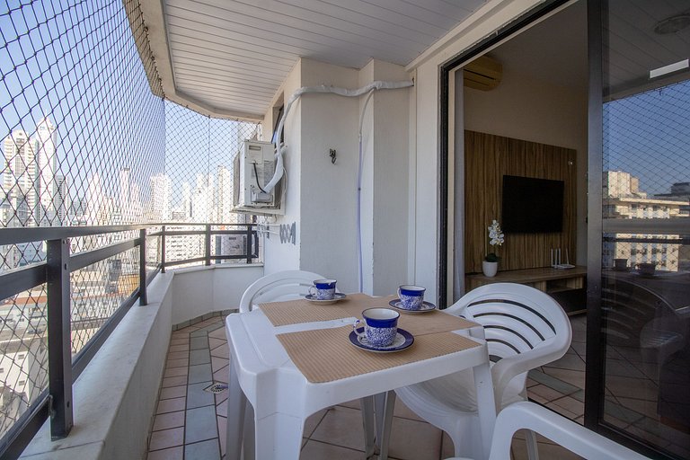 BK91 - Próx Calçadão, Sacada, 3 Dorm, Garagem