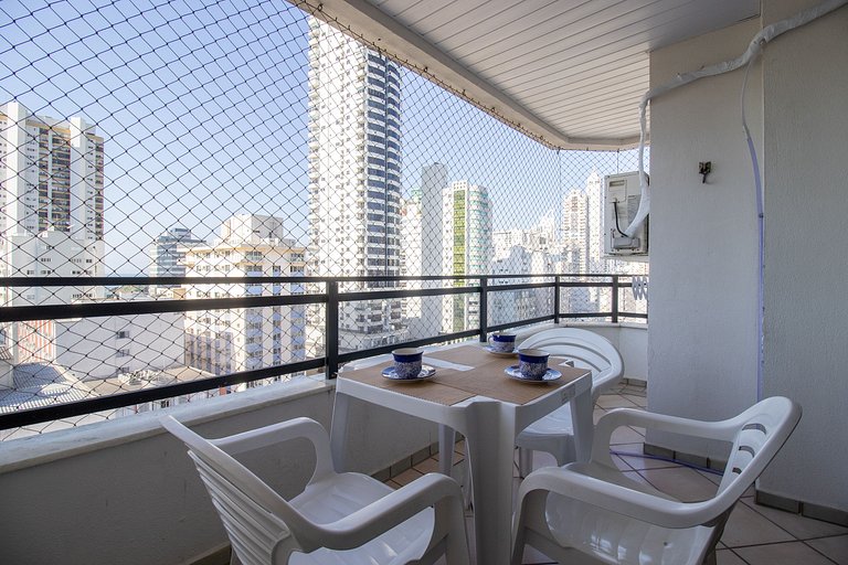 BK91 - Próx Calçadão, Sacada, 3 Dorm, Garagem