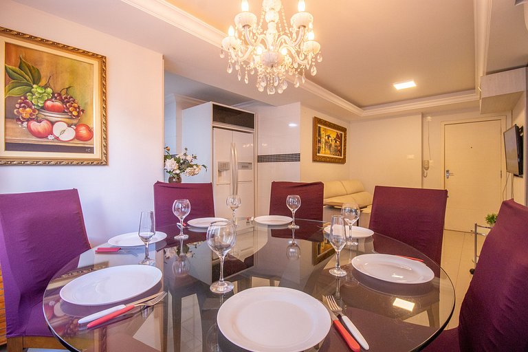CIA25 - Av. Brasil, 3Dorm, Quadra Mar, Wi-fi