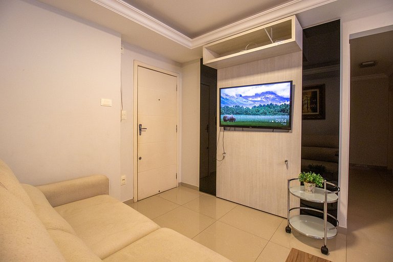 CIA25 - Av. Brasil, 3Dorm, Quadra Mar, Wi-fi