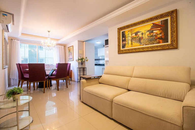 CIA25 - Av. Brasil, 3Dorm, Quadra Mar, Wi-fi