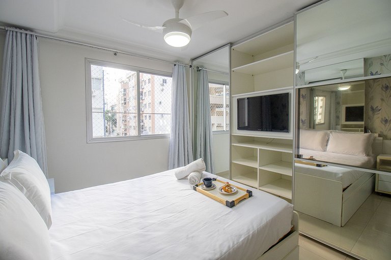 CIA25 - Av. Brasil, 3Dorm, Quadra Mar, Wi-fi