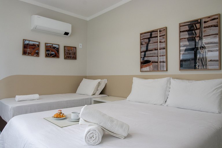 APU24 - Esq com Av Atlântica, 4 Dorm, Climatizado